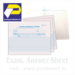 Exam. Answer Sheet PrintMart 058 22.0x28.0(9x11) 08P